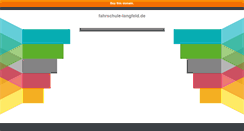 Desktop Screenshot of fahrschule-langfeld.de